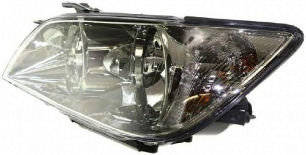 Passenger Side Head Light Assembly with Bulbs HID Type E570
