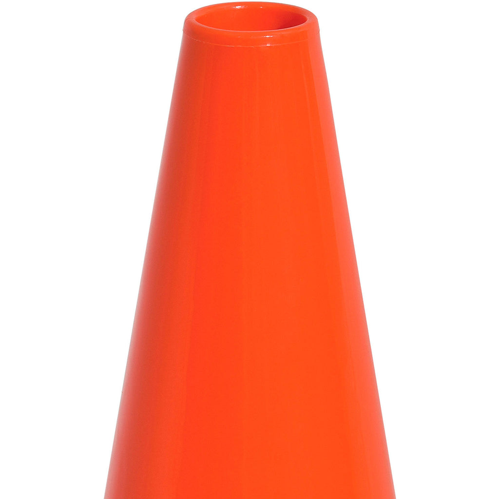 28" Non-Reflective Traffic Cone with Black Base C65294