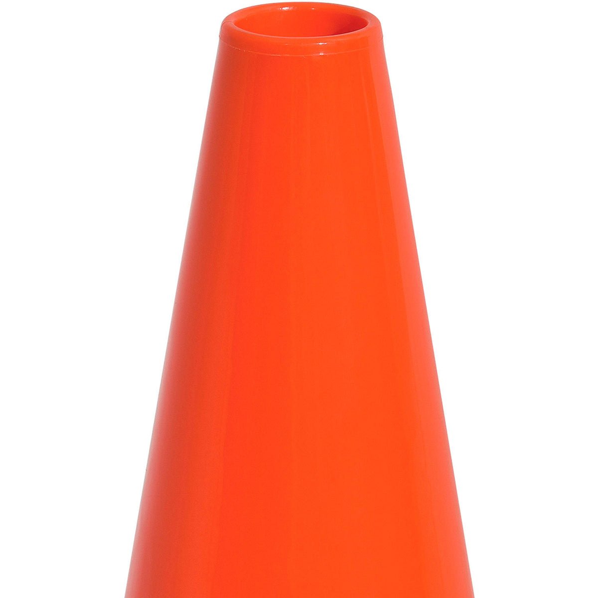 28" Non-Reflective Traffic Cone with Black Base C65294