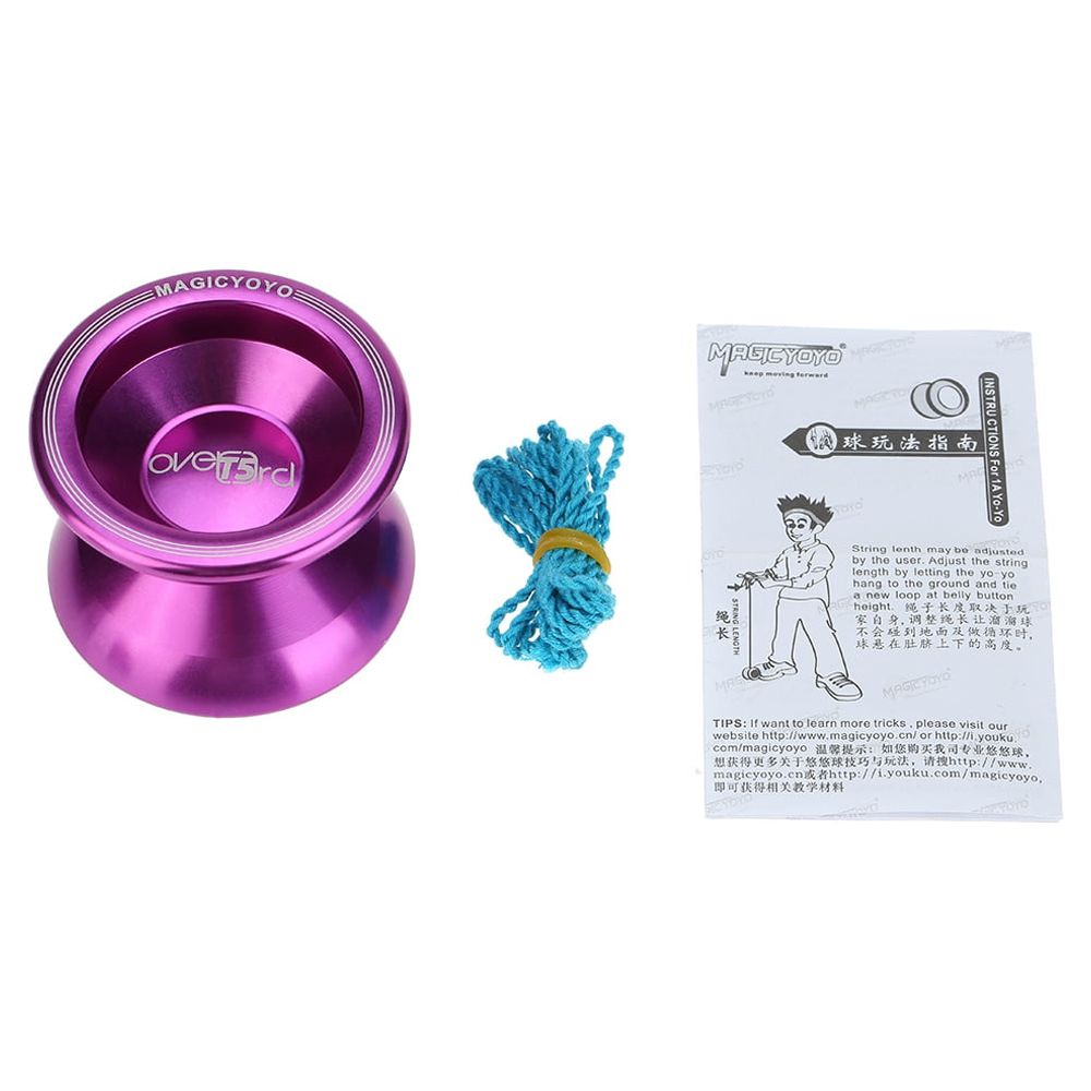 Purple Aluminum Alloy Yoyo C8765