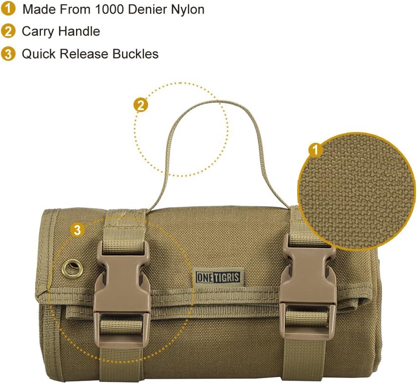 Roll-up Shooting Mat for Range Rifle Hunting H554