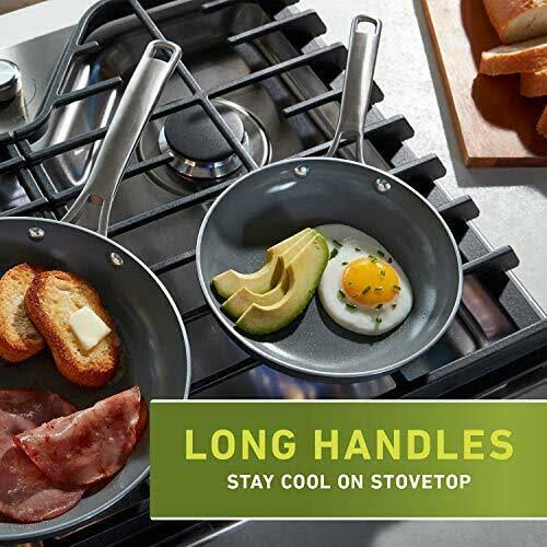 12-Inch Ceramic Fry Pan with Cover N9160