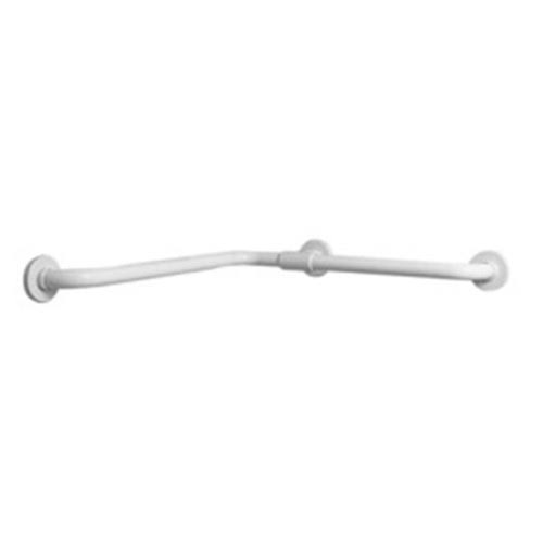 White Corner Grab Bar U157