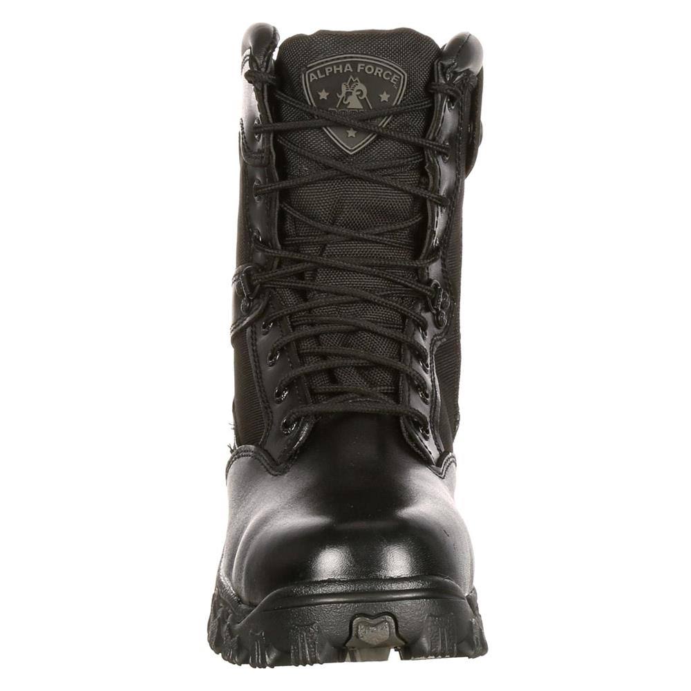 Black 8 in. Alphaforce Work Boots L26315