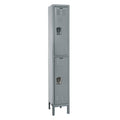 2 Tier School Locker, Dark Gray H747355