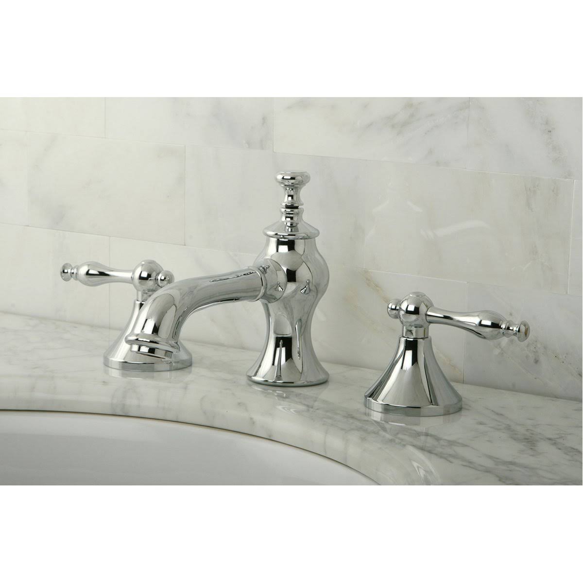 Polished Chrome Widespread Bathroom Faucet H80990