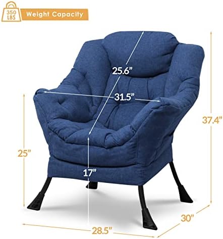 Velvet Fabric Reclining Armchair with Side Pocket O8587