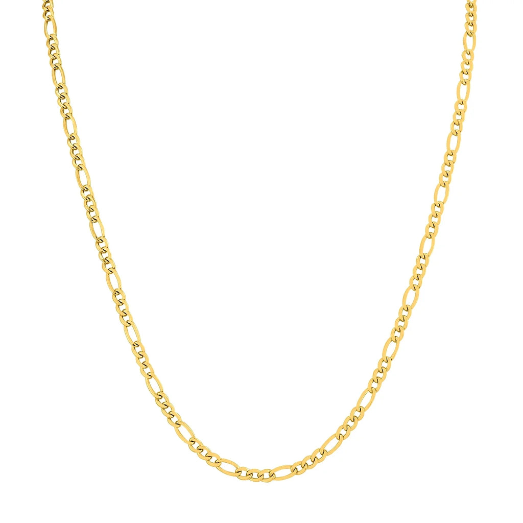 18 Inch 14K Yellow Gold Filled Figaro Chain with Lobster Clasp S924061