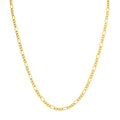 18 Inch 14K Yellow Gold Filled Figaro Chain with Lobster Clasp S924061