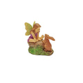 Mini Bunny Rabbit Figurine Garden Decor Statue J172