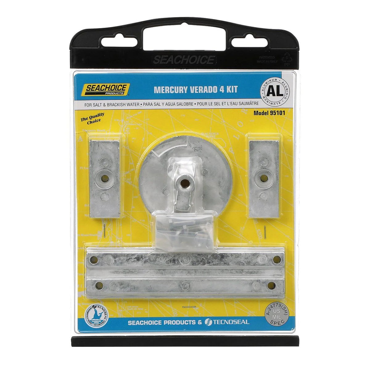 Magnesium Anode Kit for Mercruiser Bravo III Z175