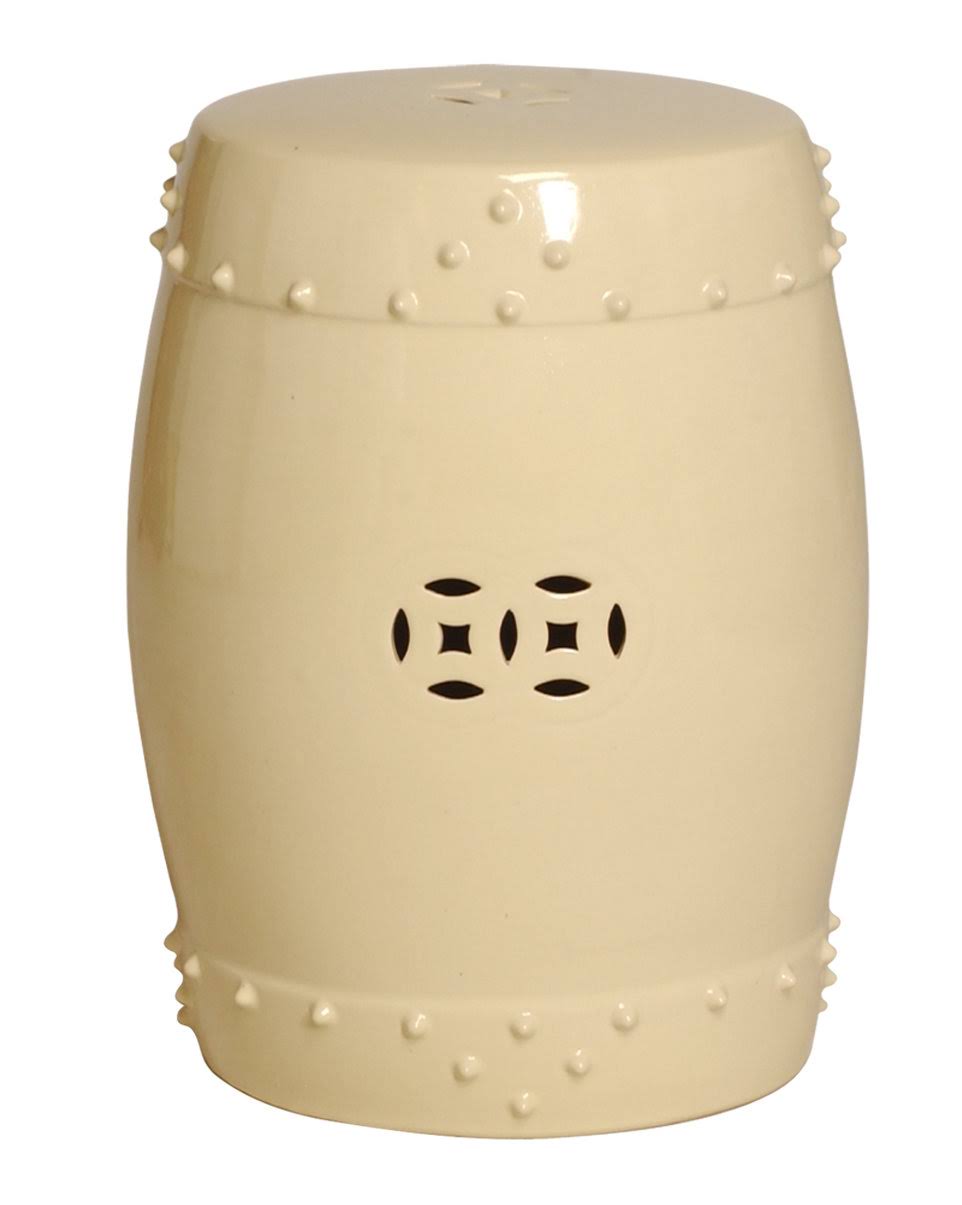 Cream Drum Stool K514