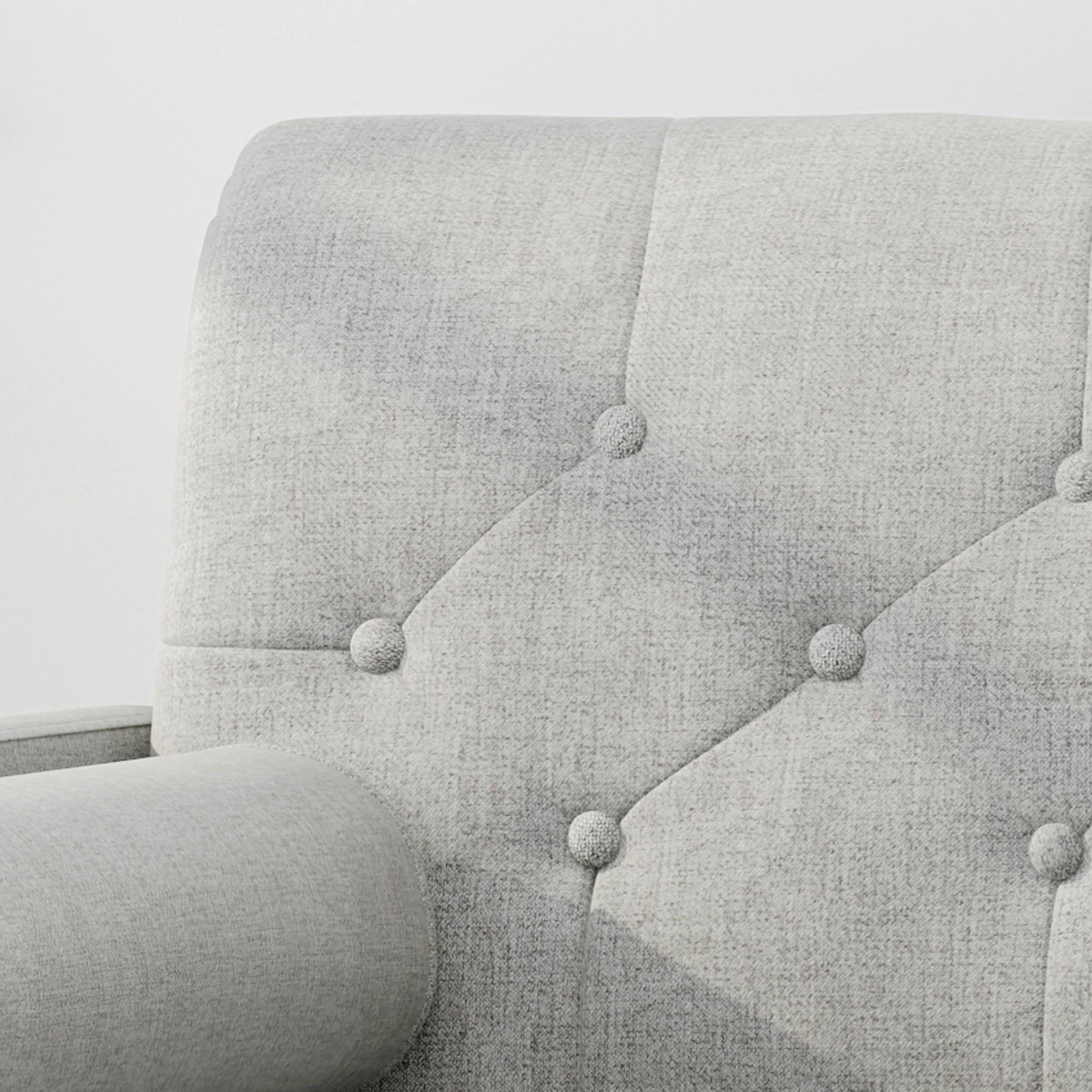 Dark Gray Fabric Club Chair Z517