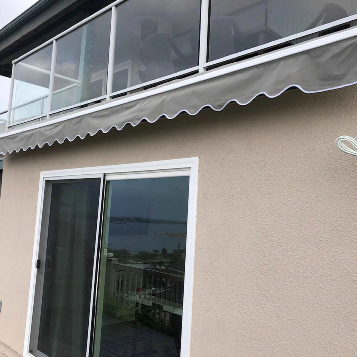 10' x 8' Retractable Patio Awning J66172