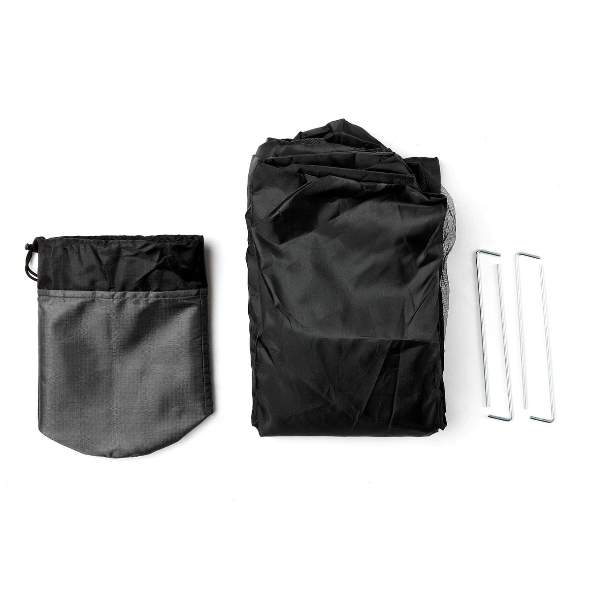 Black/Green Camping Tent with Carry Bag Q18465