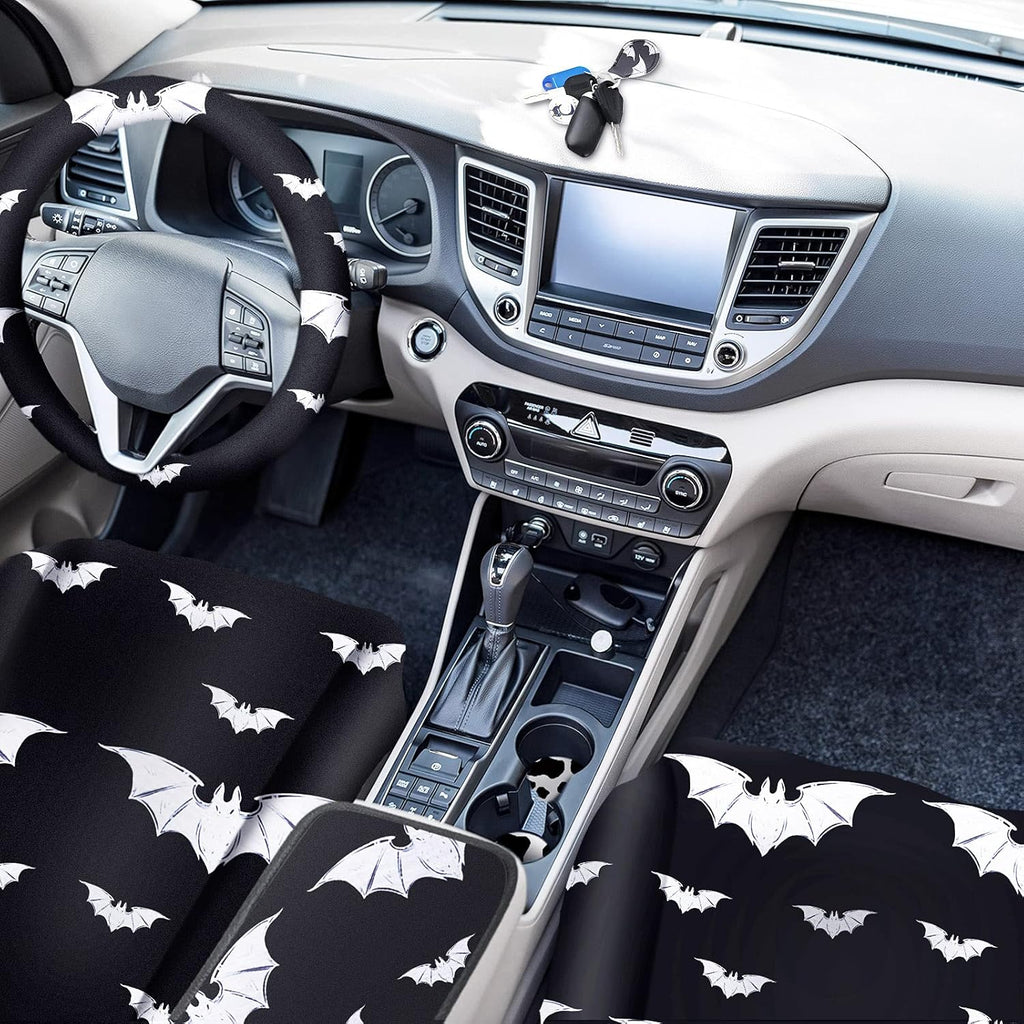 19 Pieces Goth Car Accessories Set K435154