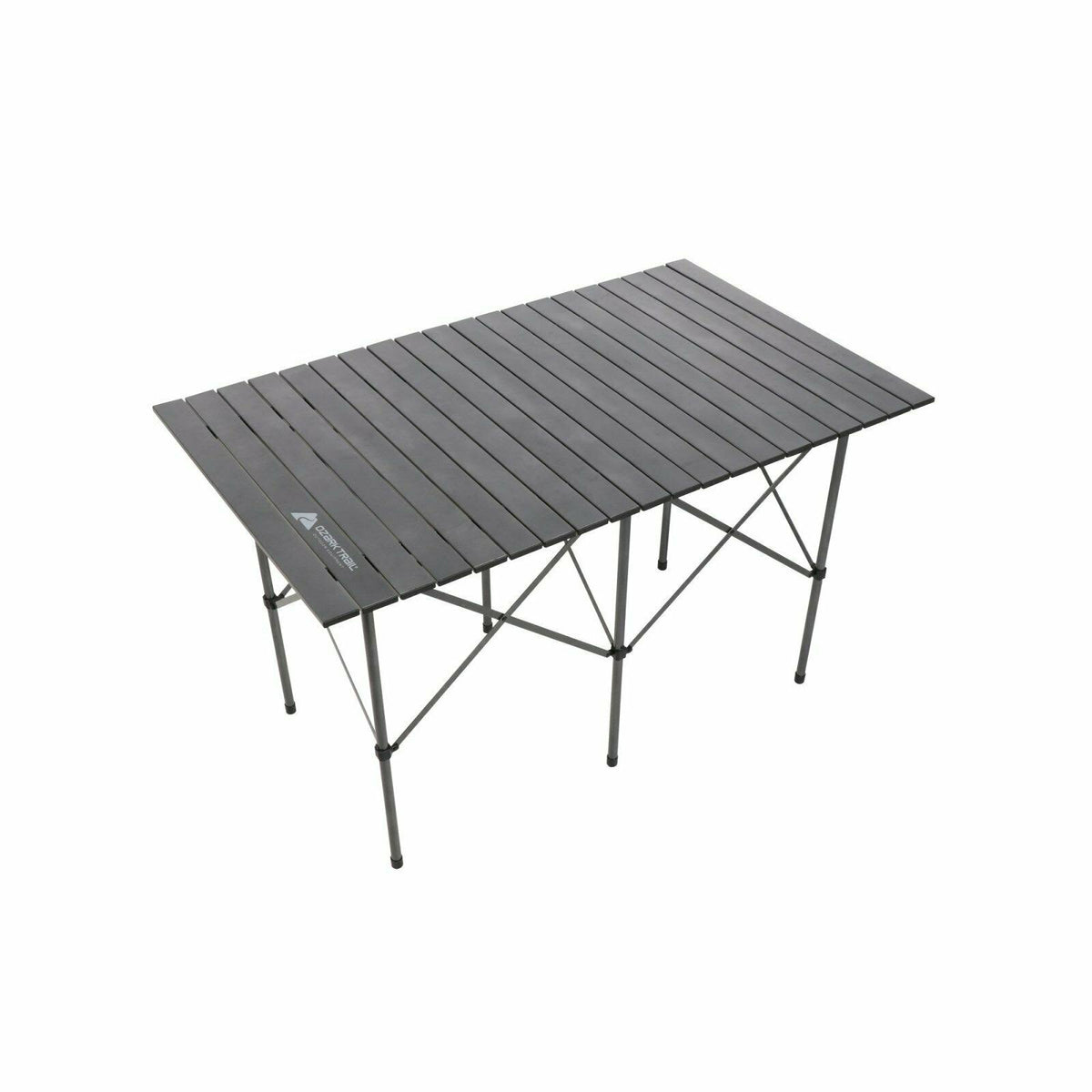 Rectangular Folding Aluminum Roll-Top Table Z237599