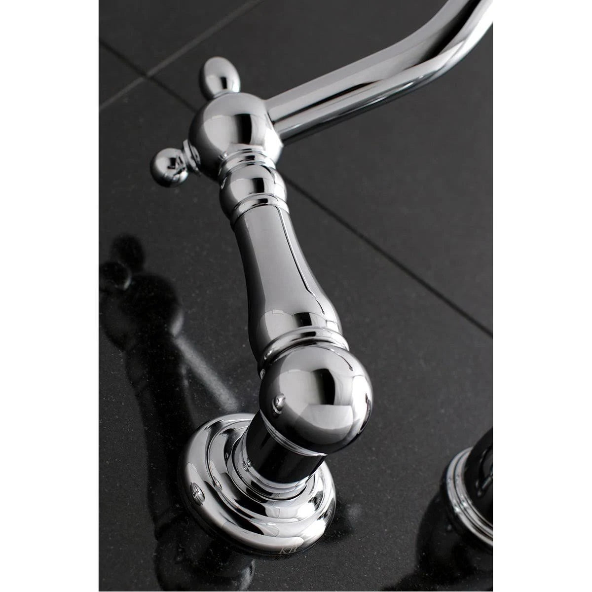 Wall Mount Tub Filler, Matte Black H14373