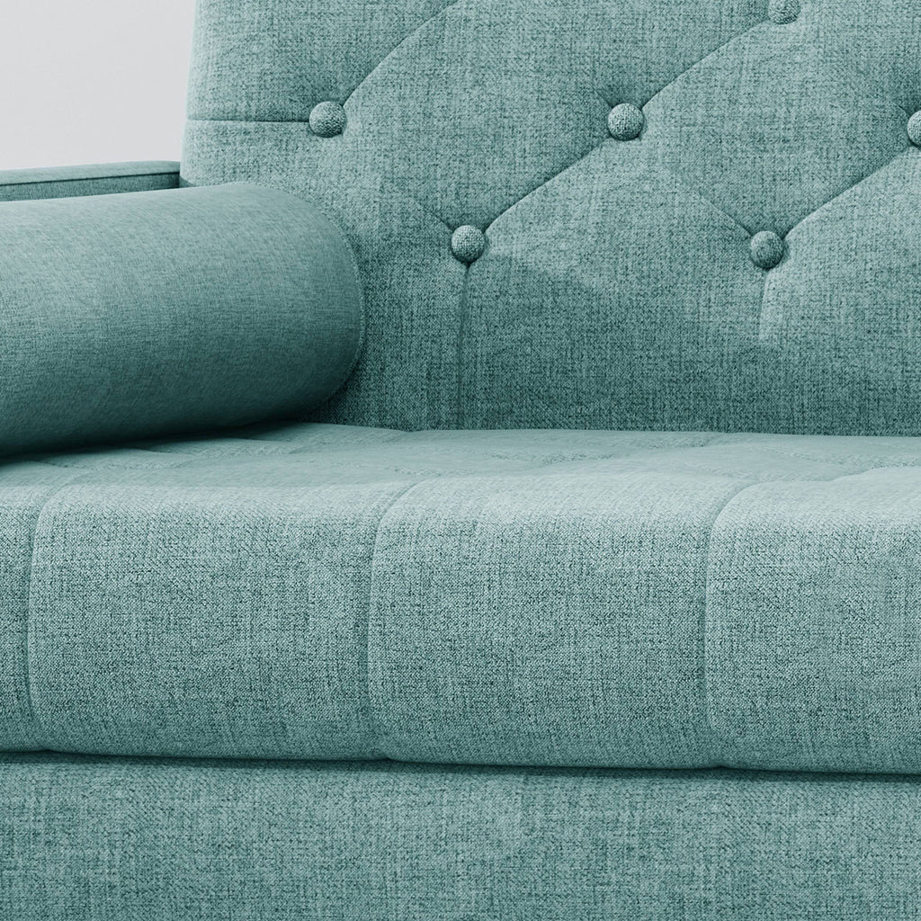 Dark Gray Fabric Club Chair Z517
