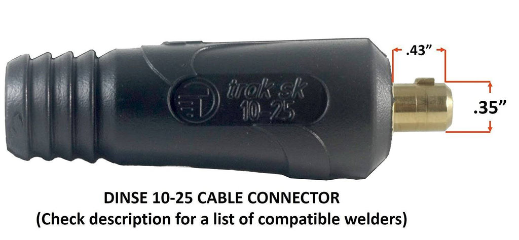 200 Amp Welding Leads Assembly Set with #2 AWG Cable L467