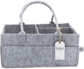 Oatmeal Diaper Caddy Storage Bin C66032