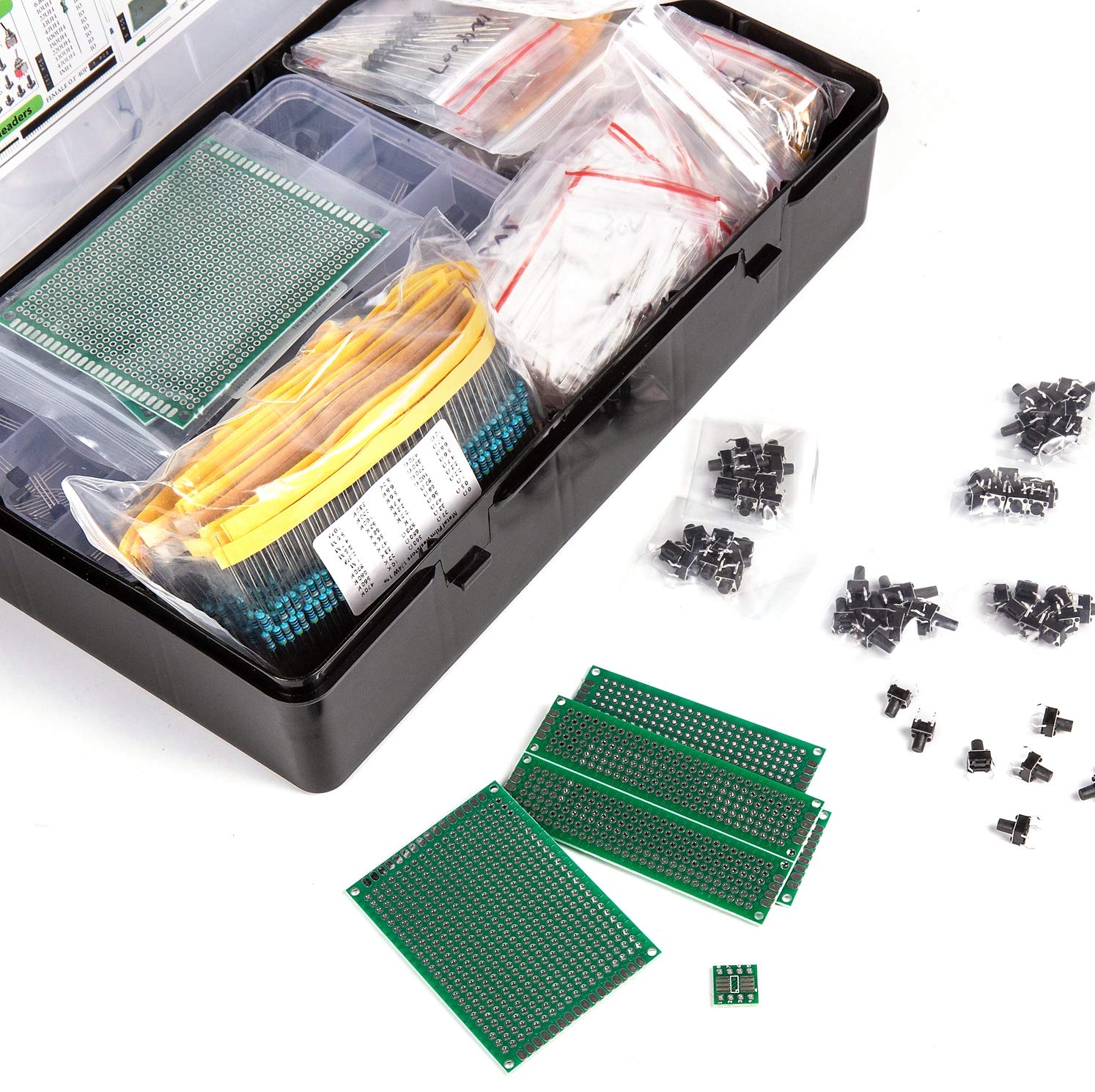 2200 pcs Electronic Component Assortment Kit P237353