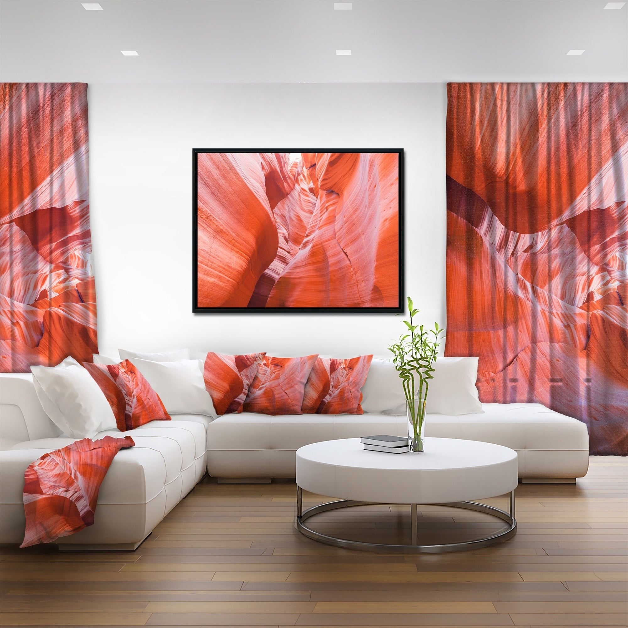 Framed Canvas Art Print 60 in. wide x 28 in. high L479