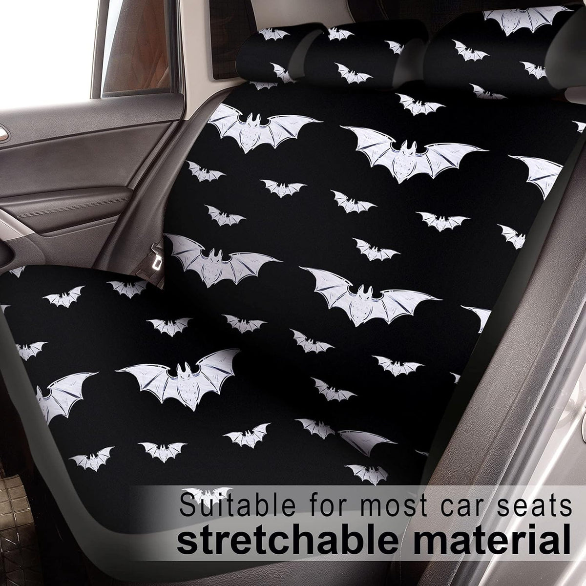 19 Pieces Goth Car Accessories Set K435154