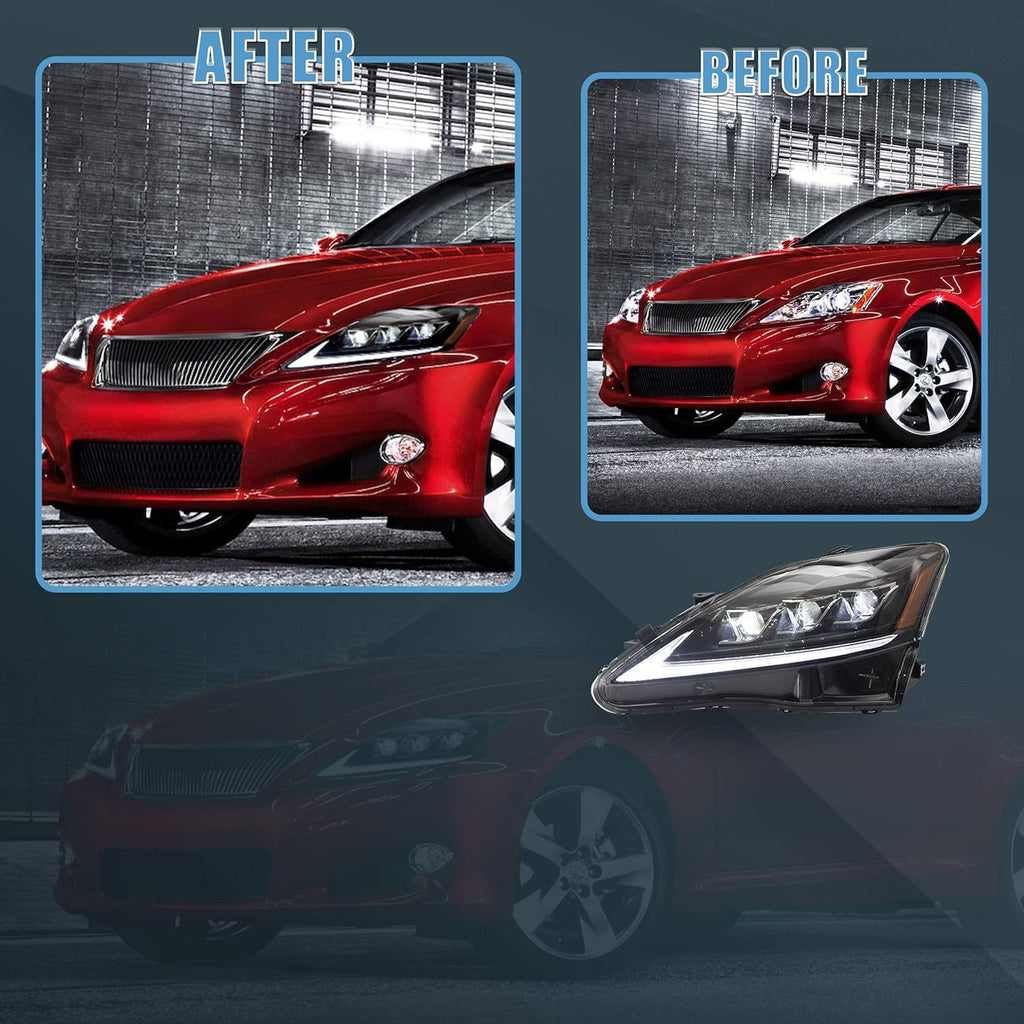 Headlight Assembly for Lexus IS250 IS350 IS F SEDAN C CF O858095