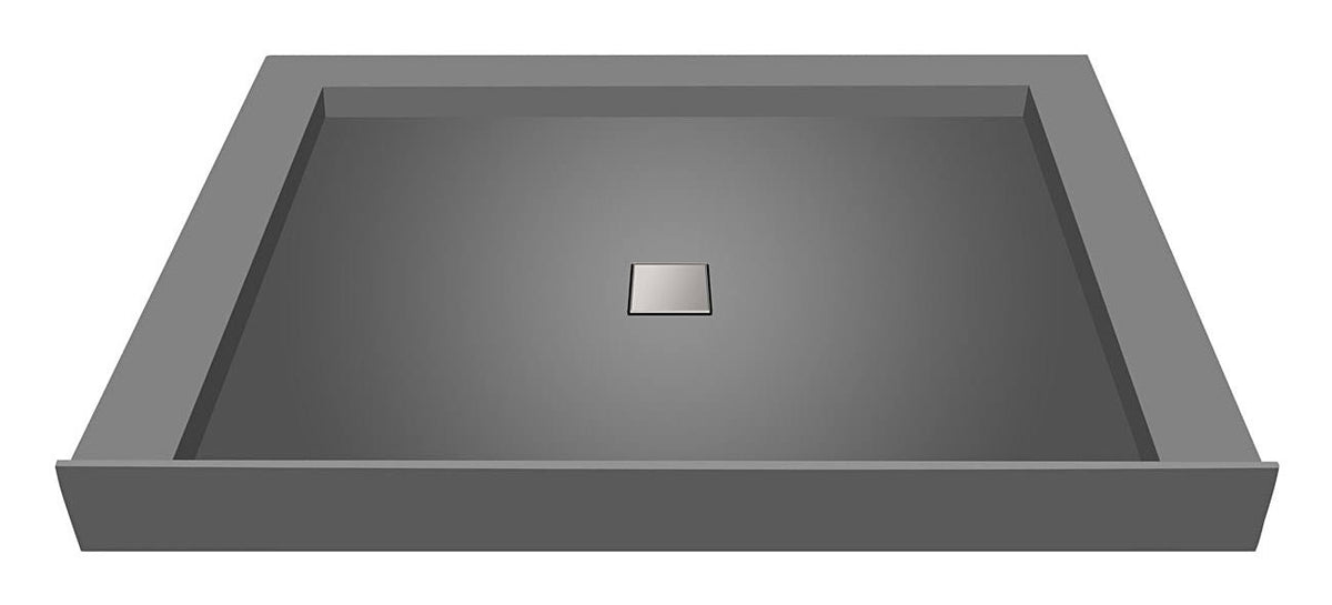 Triple Threshold Shower Base with Drain P642