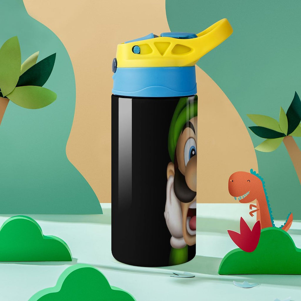 Insulated Stainless Steel Water Bottle with Straw Y85607