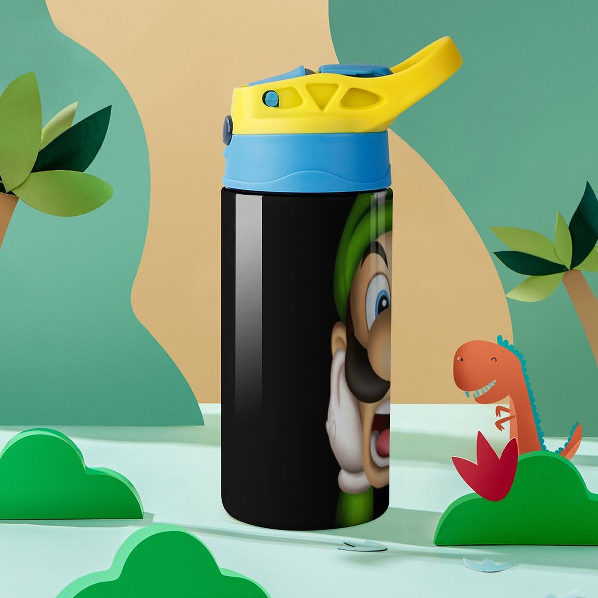Insulated Stainless Steel Water Bottle with Straw Y85607