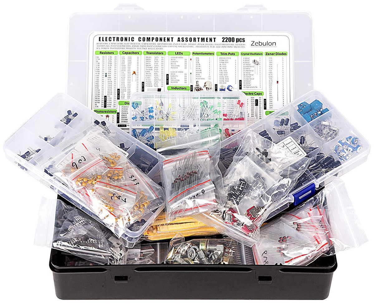 2200 pcs Electronic Component Assortment Kit P237353