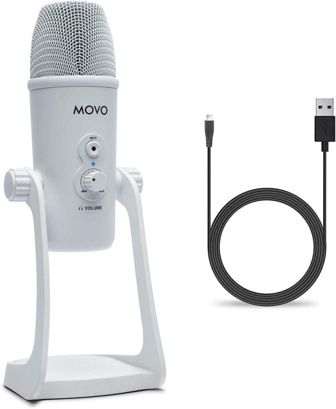 Desktop USB Microphone with Adjustable Pickup Patterns U554