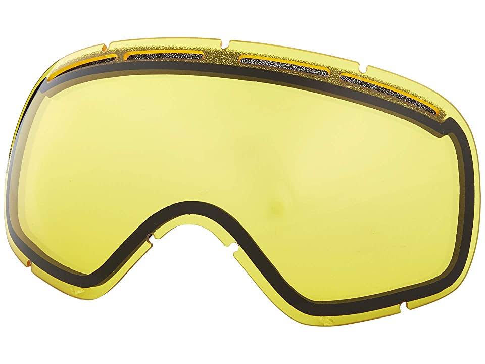 White Gloss Snow Goggles with Chrome Lenses N351