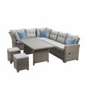 6 Piece Modular Patio Sectional K737827