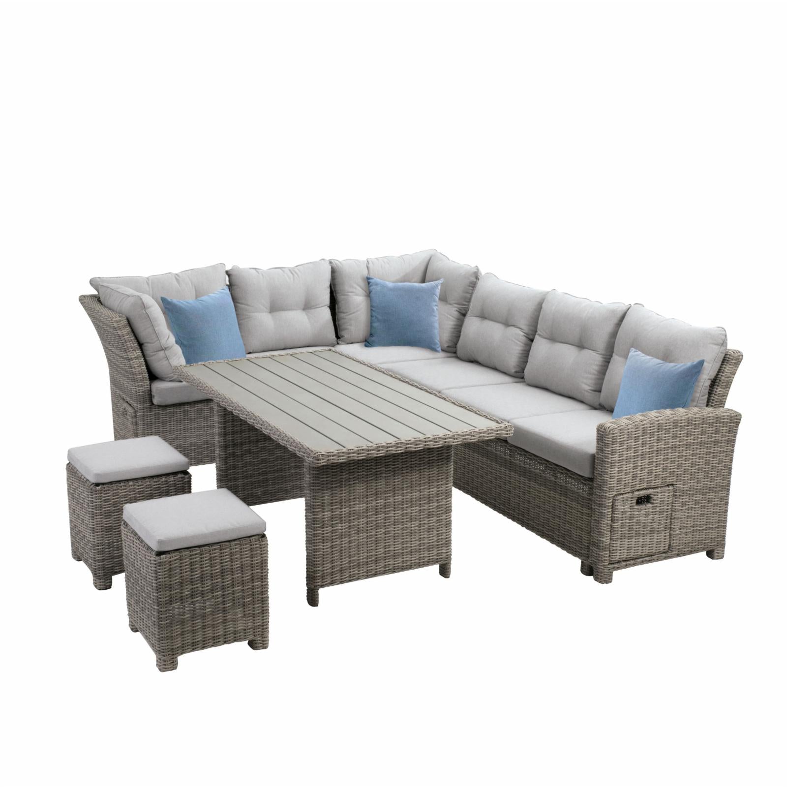 6 Piece Modular Patio Sectional K737827