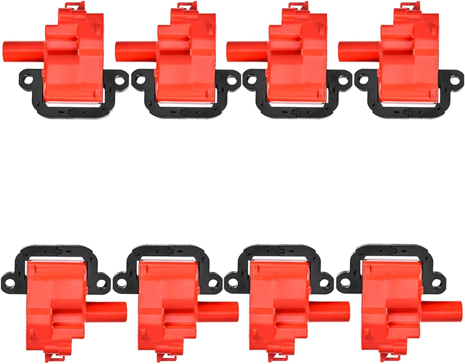 8pcs Racing Ignition Coil Pack Compatible With Cadillac Pontiac Chevrolet GMC CTS V Firebird Suburban Corvette Camaro GTO C3500 G3500 Express P30 2000 2001 2003 1997-2005 5.7L 8.1L 7.4L V8 UF192 P353