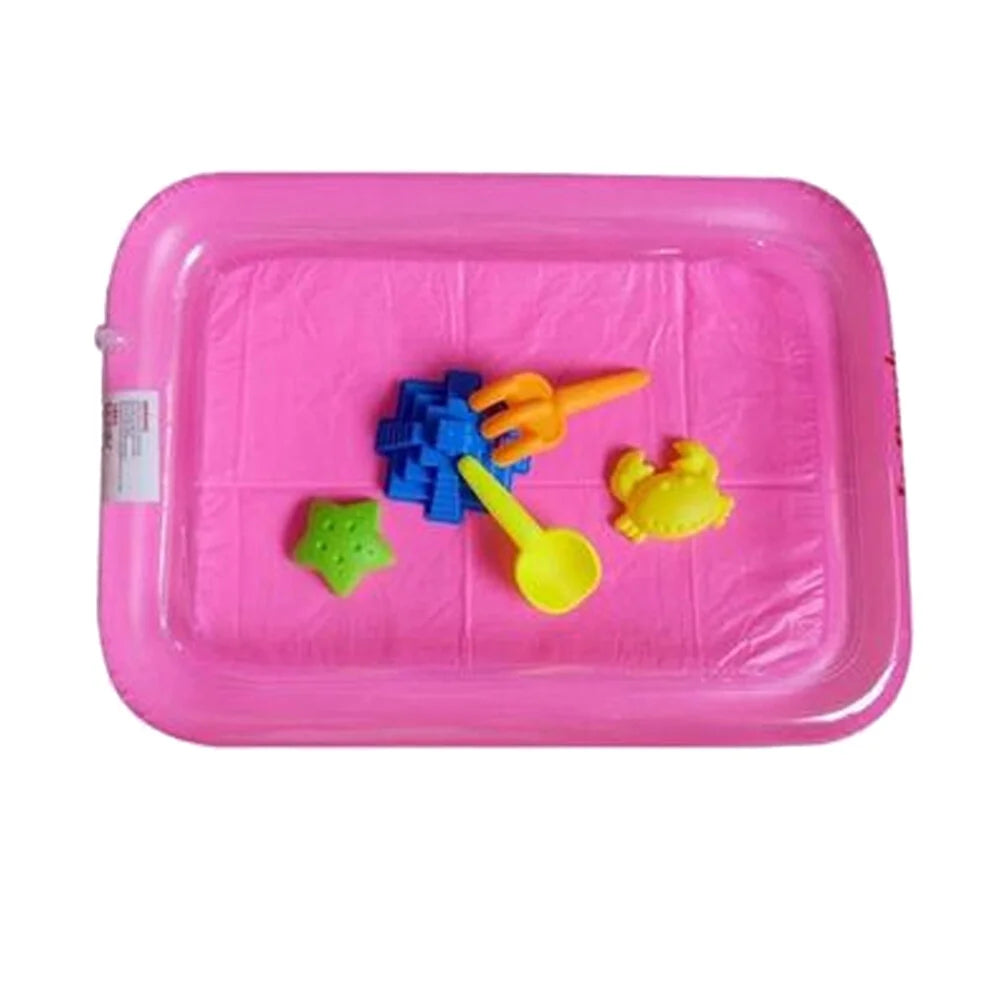 Pink Inflatable Sand Toy Tray G265083