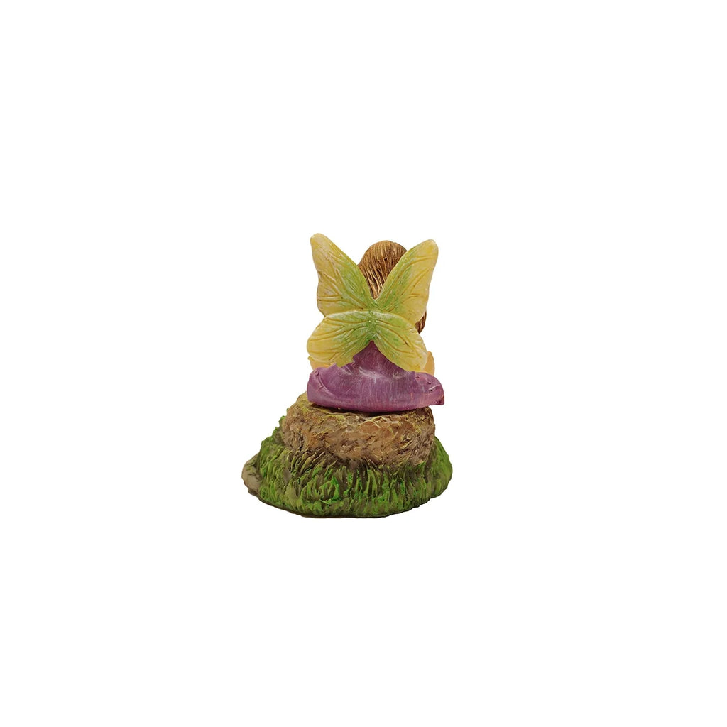 Mini Bunny Rabbit Figurine Garden Decor Statue J172