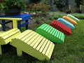 Yellow Pressure Treated Pine Adirondack Footrest H2772