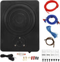 8" 600w Slim Under-Seat Powered Subwoofer Sub Bass Speaker Kit Pack of 2 F2774