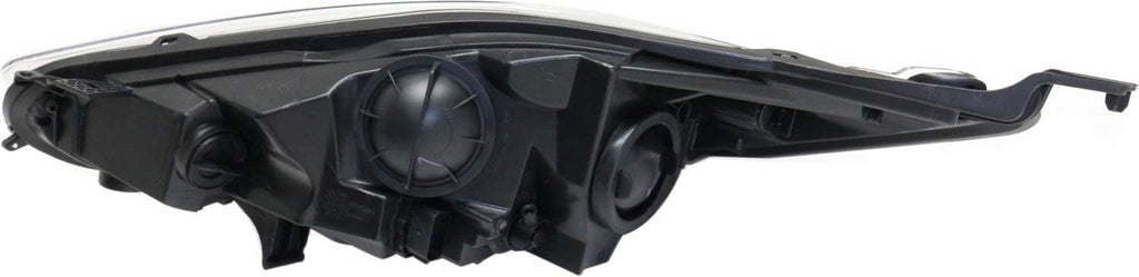 Headlight Set of 2 Clear Lens Halogen Composite with bulbs J2569