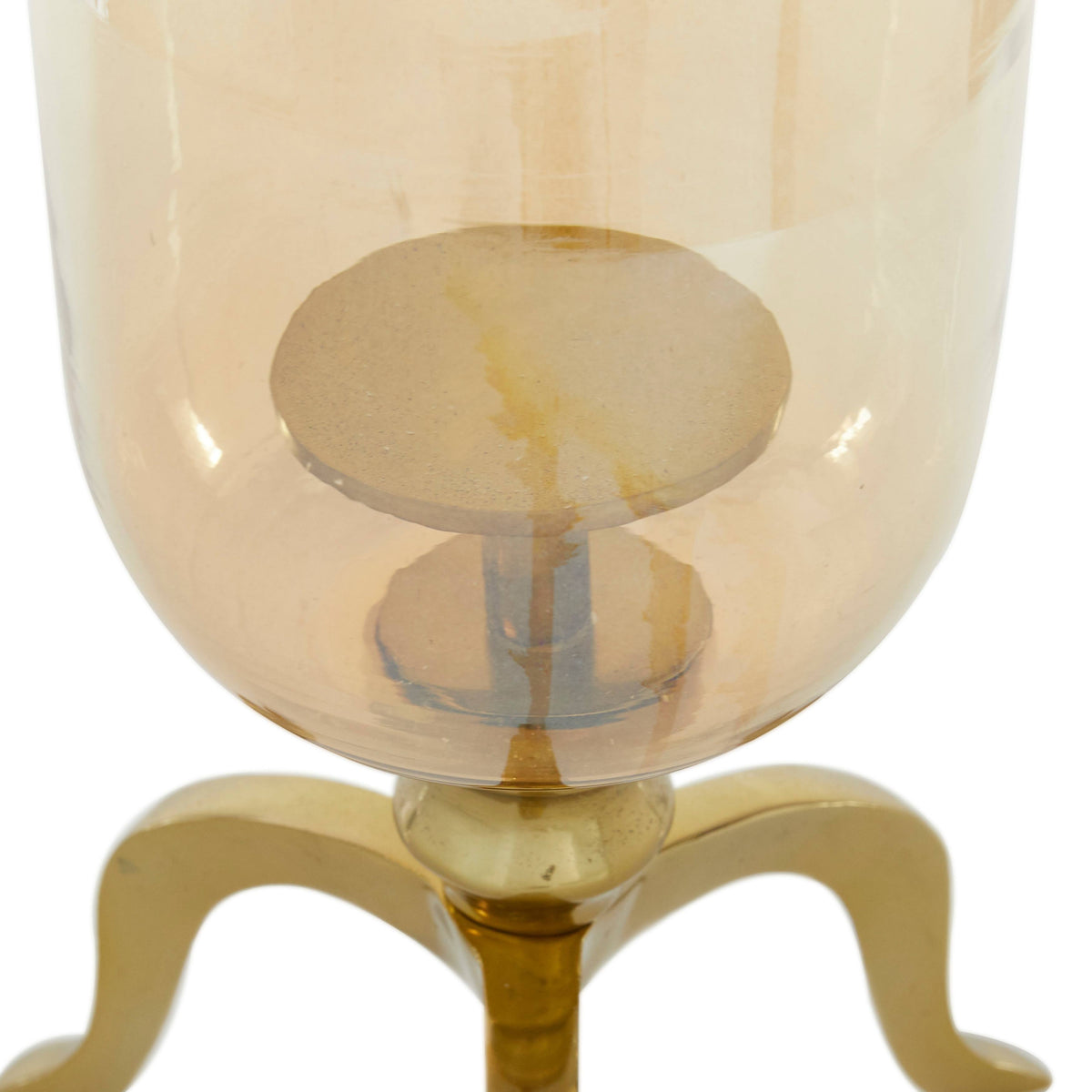 Gold Aluminum Candlestick Holders N40287