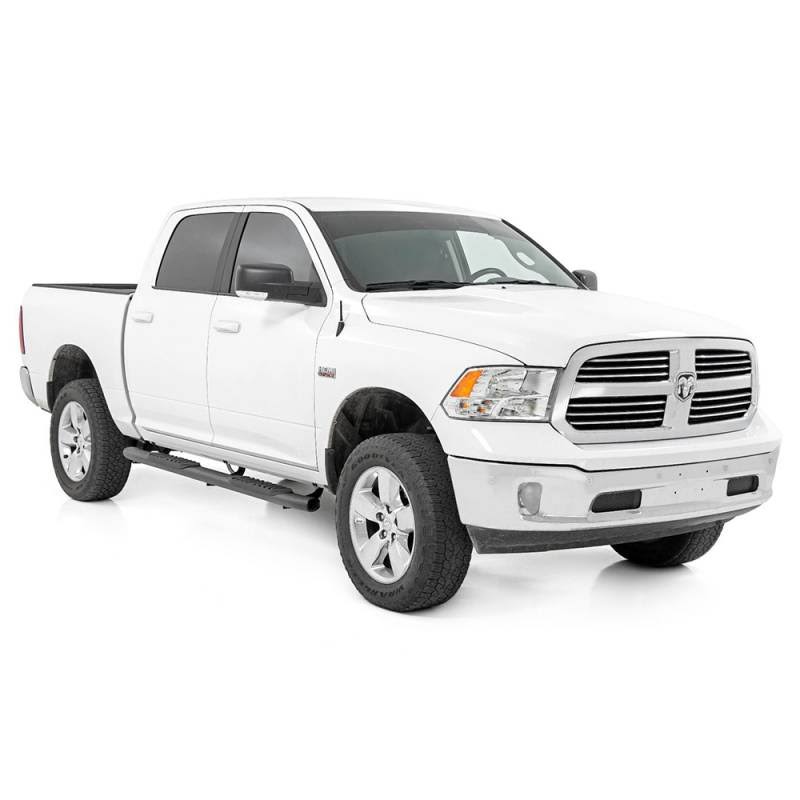 Oval Nerf Step Bars for Ram 1500 Crew Cab M696