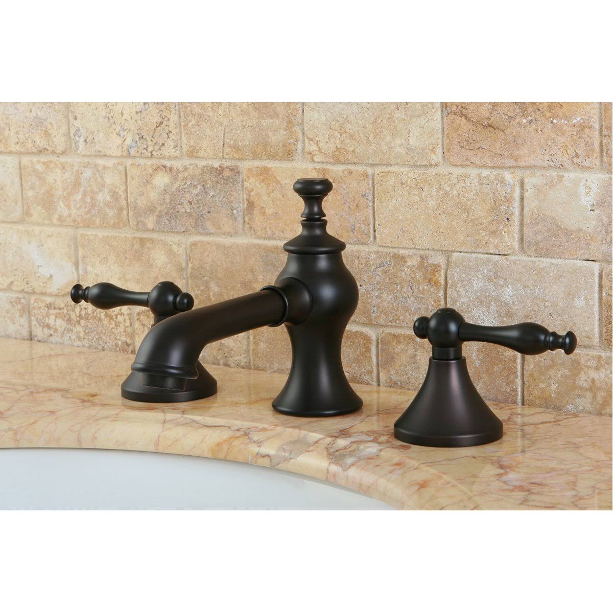 Polished Chrome Widespread Bathroom Faucet H80990