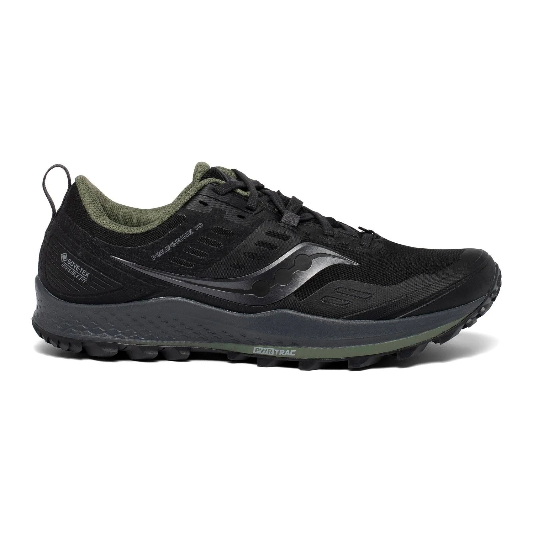 Black/Pine Men's Trail Running Shoes D7938