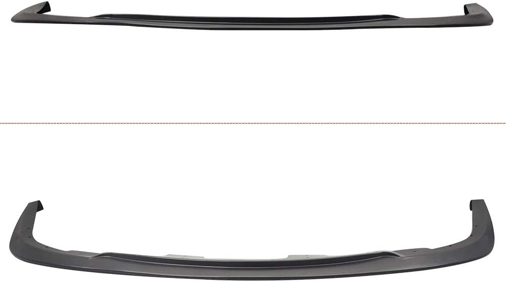 Front Bumper Lip PP Front Lip Spoiler Splitter Pack of 2 F2473