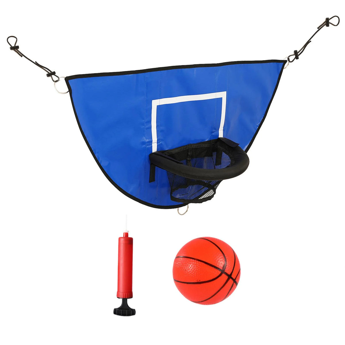 Mini Basketball Hoop with Pump and Mini Basketball for Trampoline Z589219