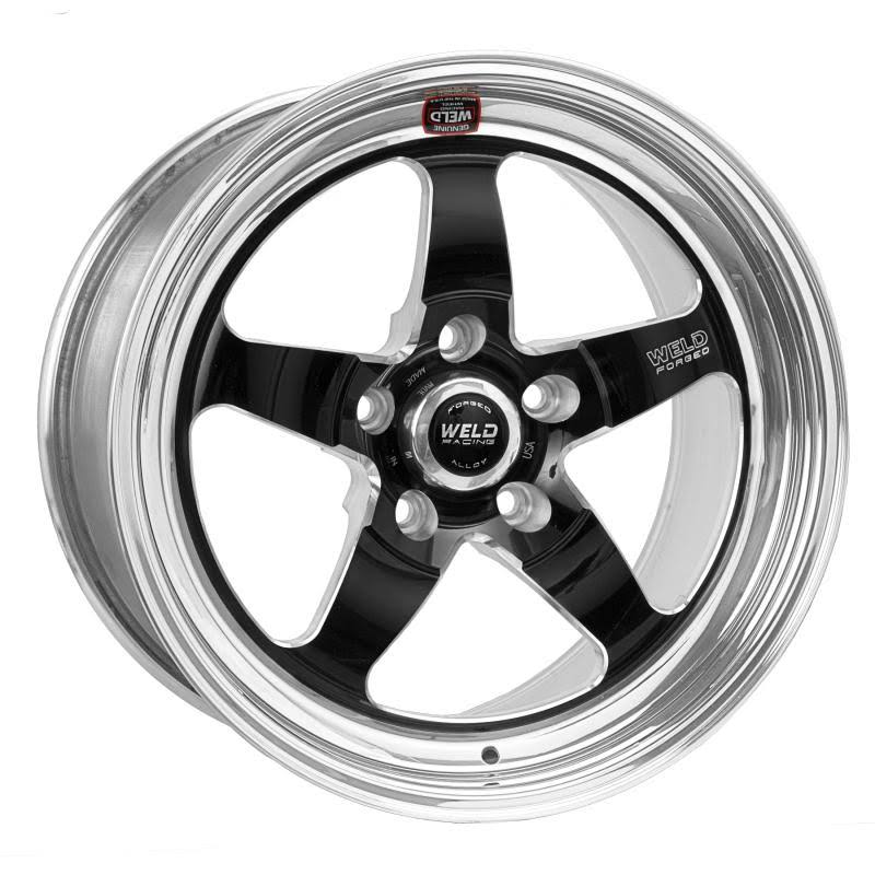 Black Wheel 17x7 5x4.5 BP 4.2in. BS Non-Beadlock B4429